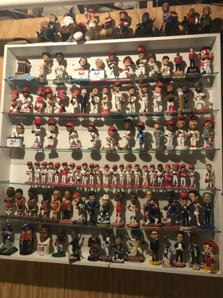 Illustration for article titled Volume 1, Issue Sixty-Four: The One About My Bobblehead Wall